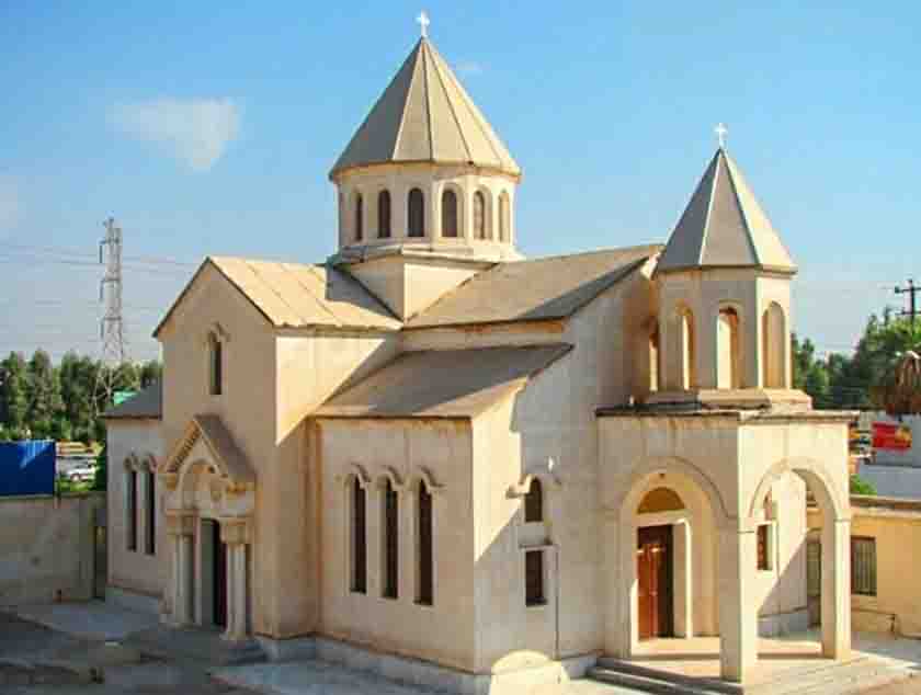 کلیسای مسروپ مقدس یکی از جاهای دیدنی مشهد