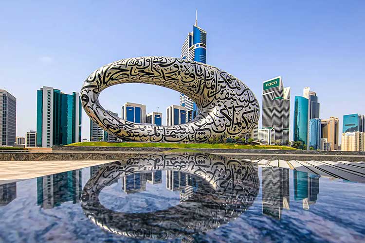 موزه آینده یکی از جاذبه های گردشگری دبی