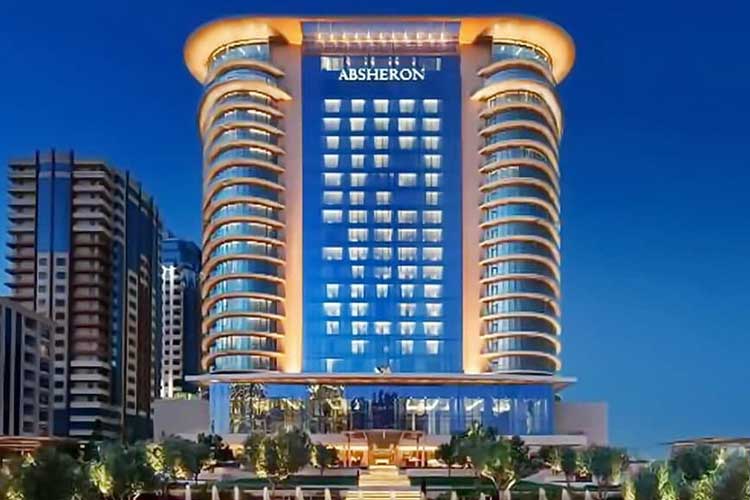 هتل جی دبلیو ماریوت آبشرون یکی از بهترین هتل های باکو