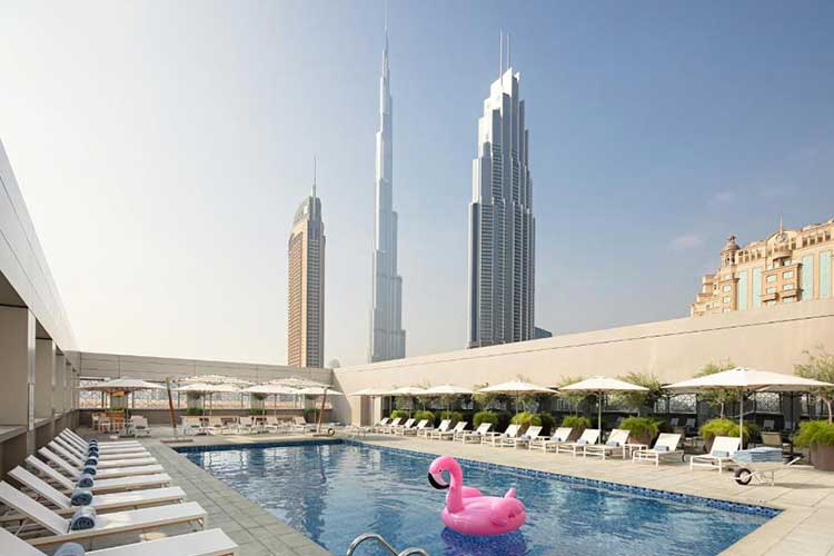 روو | Rove Downtown یکی از بهترین هتل های 3 ستاره دبی