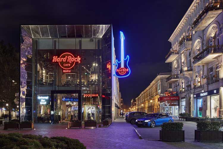 کافه هارد راک باکو یکی از بهترین رستوران های باکو